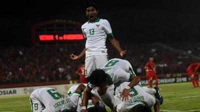 Mantap! Timnas Indonesia U-16 Cukur Vietnam