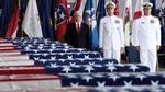 Potret 55 Peti Jasad Tentara AS dari Korut Saat Tiba di Pearl Harbor