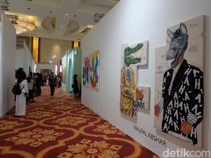 Resmi Dibuka, Art Jakarta 2018 Hadirkan 51 Galeri Seni