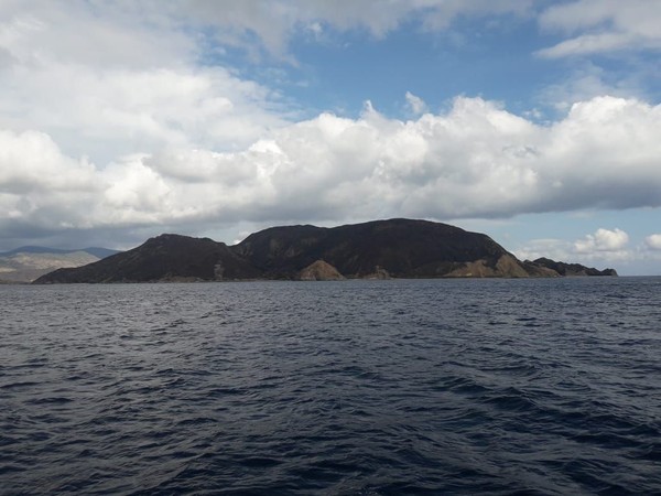 Kini, Gili Lawa terlihat hitam akibat kebakarannya. Gili Lawa akan dibiarkan pulih secara alami (dok Taman Nasional Komodo) Kini, Gili Lawa terlihat hitam akibat kebakarannya. Gili Lawa akan dibiarkan pulih secara alami (dok Taman Nasional Komodo)