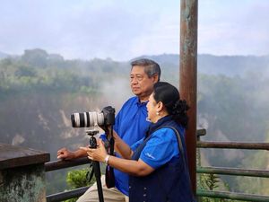 Foto: Ani Yudhoyono dan SBY, Inspirasi Couple Traveling di Indonesia