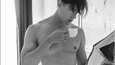 Potret Olahraga Jang-min, Model Blasteran Korea-Spanyol yang Kekar Abis