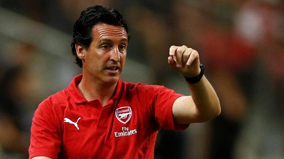 Unai Emery memberi indikasi bahwa aktivitas belanja Arsenal sudah selesai (Foto: Edgar Su/Reuters)