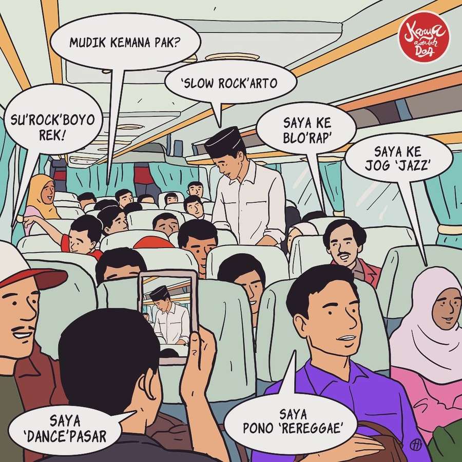 Ini Deretan Komik Jokowi Sudah Baca