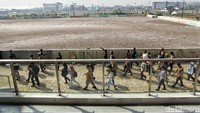 Jakarta International Equestrian Park Pulomas (JIEPP) berdiri di atas lahan seluas 35,25 hektare.