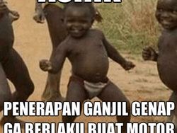 Deretan Meme Kocak Perluasan #GanjilGenap di Jakarta