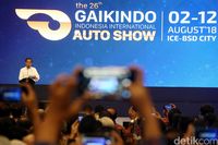 Jokowi Buka GIIAS Pertama Kali pada GIIAS 2018. 