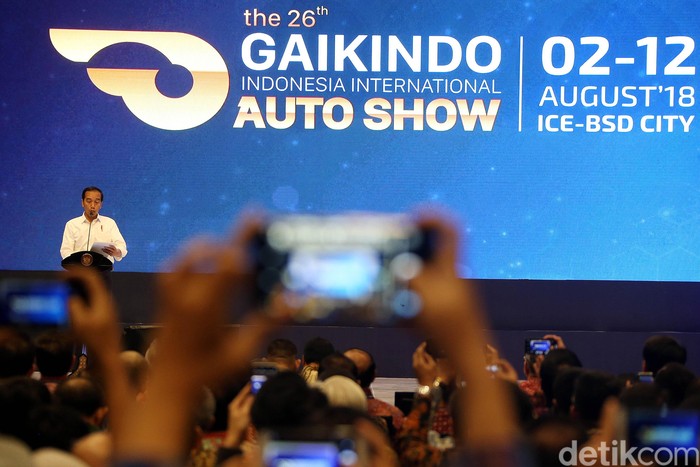 Untuk pertama kalinya Pameran Gaikindo Indonesia International Auto Show (GIIAS) 2018 resmi dubuka oleh Presiden Jokowi.
