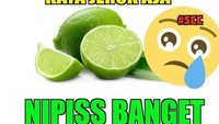 Meme ini cocok kalau lagi tanggal tua. Isi dompetnya kayak jeruk, nipis banget. Maksudnya tipis banget kali. Foto: Istimewa