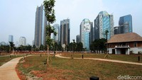 Hutan Kota GBK ini sebagai sirkulasi udara agar tidak terjadi polusi dalam rangka menyambut Asian Games di Jakarta