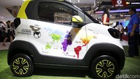 Mobil tersebut masih dibawa secara utuh dari negara asalnya, China.