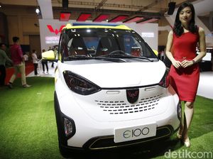 GIIAS 2018: Mobil Listrik Mungil Wuling Bisa Tempuh 200 Km