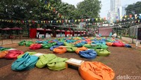 Pembuatan Taman Festival ini diharapkan tak hanya bermanfaat selama Asian Games, tetapi juga dapat menjadi area terbuka hijau untuk masyarakat menghabiskan waktu bersama keluarga.