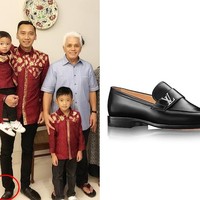 Louis Vuitton Saint German Loafer juga pernah dipakai oleh Edhie Baskoro Yudhoyono. Foto: dok. Instagram, Louis Vuitton