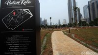 Ini peta hutan kota GBK.