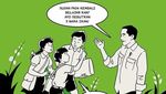 Komik Jokowi, Beautifikasi Anies hingga Denada yang Tersenyum Kembali