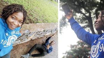 Ajak teman yang mau berkorban untuk mendapatkan angle menarik. Foto: Lifebuzz