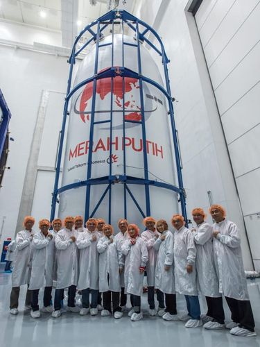 Persiapan Intensif SpaceX Jelang Peluncuran Satelit Merah Putih