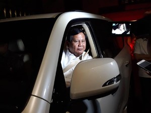 Prabowo Tinggalkan Kediamannya di Kertanegara
