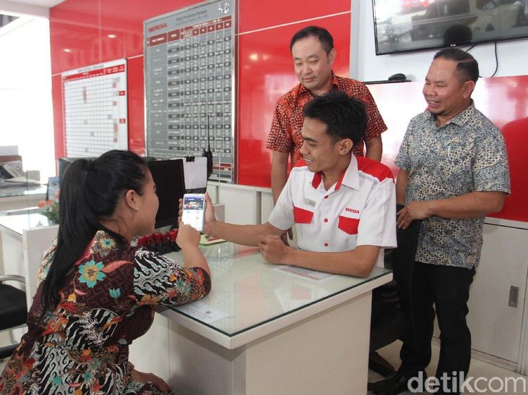 Servis Kendaraan Lewat Aplikasi HondaMTM
