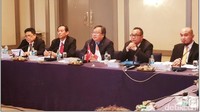 Ajak Turki Berinvestasi – Menteri PPN / Kepala Bappenas Prof. Bambang PS Brodjonegoro  (tengah) didampingi oleh Leonard Tampubolon, Deputi bidang Ekonomi Kementerian PPN (paling kiri), Prasetyo Aribowo, Kepala Dinas Penanaman Modal Pemerintah Provinsi Jawa Tengah (kedua dari kiri), Herry Sudrajat, Kepala Perwakilan Konsulat Jendral RI di Istanbul (kedua dari kanan) Rizky Novihamzah, Head of Indonesia Investment Promotion Center (IIPC) di Abu Dhabi, UAE (paling kanan).  dok.Bapenas