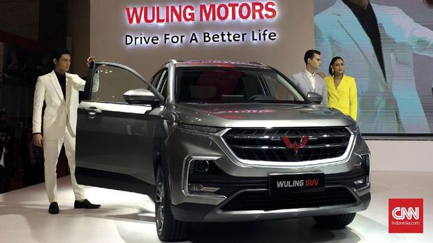 Wuling SUV yang diperkenalkan di GIIAS 2018.