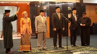 Empat orang anggota DPR dilantik menjadi anggota MPR pergantian antarwaktu (PAW).