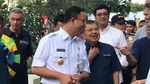 Foto: Kemesraan JK-Anies Tinjau Kali Item hingga ke Balai Kota