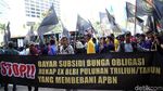 Aksi Teatrikal Demo Tuntaskan Kasus BLBI dan Century Gate
