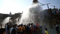 Udara hangat yang menaikkan suhu di Seoul ini dikenal dengan nama foehn kering. Kemungkinan besar suhu akan terus meningkat di negara itu, termasuk di Seoul dalam sehari ini. Chung Sung-Jun/Getty Images.