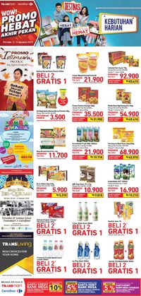 Mau Belanja Mingguan? Ini Daftar Promo Spesial  Transmart Carrefour!