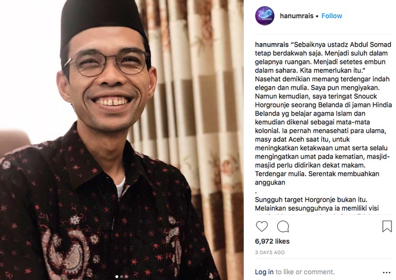 Hanum Rais Serukan #SomadEffect Everywhere Hanum Rais Serukan #SomadEffect Everywhere