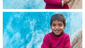 Jay memotret sang objek dengan eskpresi biasa dan tersenyum. Foto: facebook.com/soIaskedthemtosmile