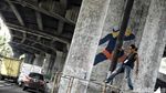 73 Seniman Dikerahkan untuk Beautifikasi Mural Tiang Tol Rawamangun