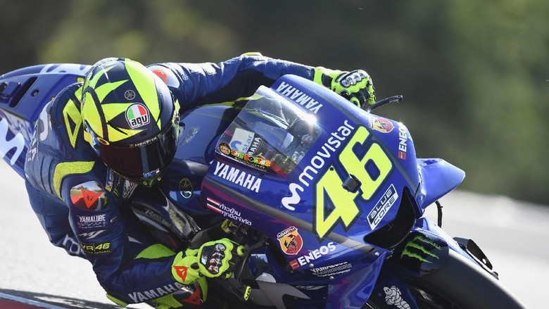Rossi Kuasai Sesi Ketiga Latihan Bebas MotoGP Republik Ceko Rossi Kuasai Sesi Ketiga Latihan Bebas MotoGP Republik Ceko