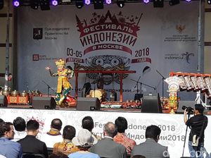 Festival Indonesia Ketiga Dibuka, Warga Moskow Datang Menyerbu