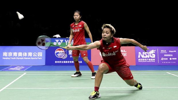 Greysia/Apriani lolos ke perempat final.