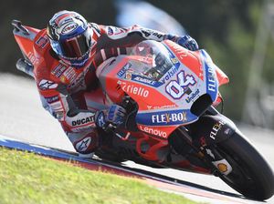 Kualifikasi MotoGP Republik Ceko 2018: Dovizioso Pole, Rossi Kedua