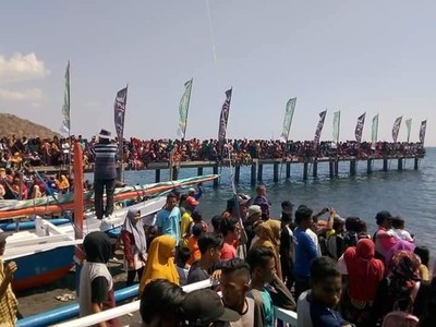 Meriahnya Festival Sangiang Api di NTB Meriahnya Festival Sangiang Api di NTB