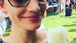 Gaya Seksi Model Lily Aldridge Saat Makan Gelato hingga Pizza