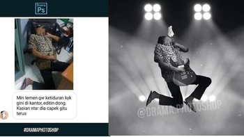 Ini jadi epik fotonya. Foto: instagram.com/drama.photoshop
