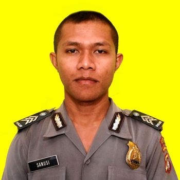 Alm. Brigadir Sanusi semasa hidup. 