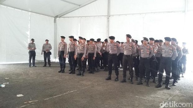 Persiapan KPU pada hari pertama pendaftaran capres-cawapres, Sabtu (4/8/2018