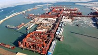 Kashagan Fields, US$ 116 miliar (Rp 1.658 triliun), ini merupakan tambang minyak dengan konstruksi pulau buatan manusia.