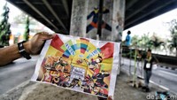Sebanyak 73 seniman turut serta mempercantik kota Jakarta untuk menyambut Asian Games 2018 yang akan dilaksanakan pada 18 Agustus mendatang.