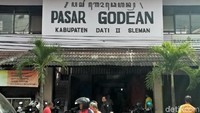 Revitalisasi pasar Godean ini memakan biaya sekitar Rp106 milar. Ayu Rifka Sitoresmi/detikcom