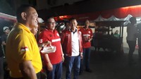 Pertemuan ini digelar di gedung Joang 45, Jalan Menteng, Jakarta Pusat. (Faiq Hidayat/detikcom)