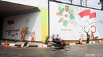 Mural Asian Games 2018 Hiasi Jalanan di Taman Mini