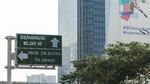 Marka Jalan Digital Menerangi Jalan Sudirman