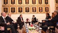 Retno mengatakan Indonesia dan AS telah menjalin kemitraan strategis sejak 2015. Melalui hal tersebut, Indonesia berupaya mengembangkan kerja sama yang menguntungkan. (Foto: Dok. Twitter @Menlu_RI)
